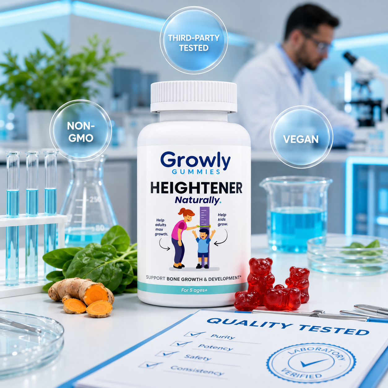 Growly™ Heightener Gummies